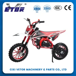 49CC Adult Dirt Bike Mini Mountain Bike with Alloy Wheels and Front Rear Disc Brake